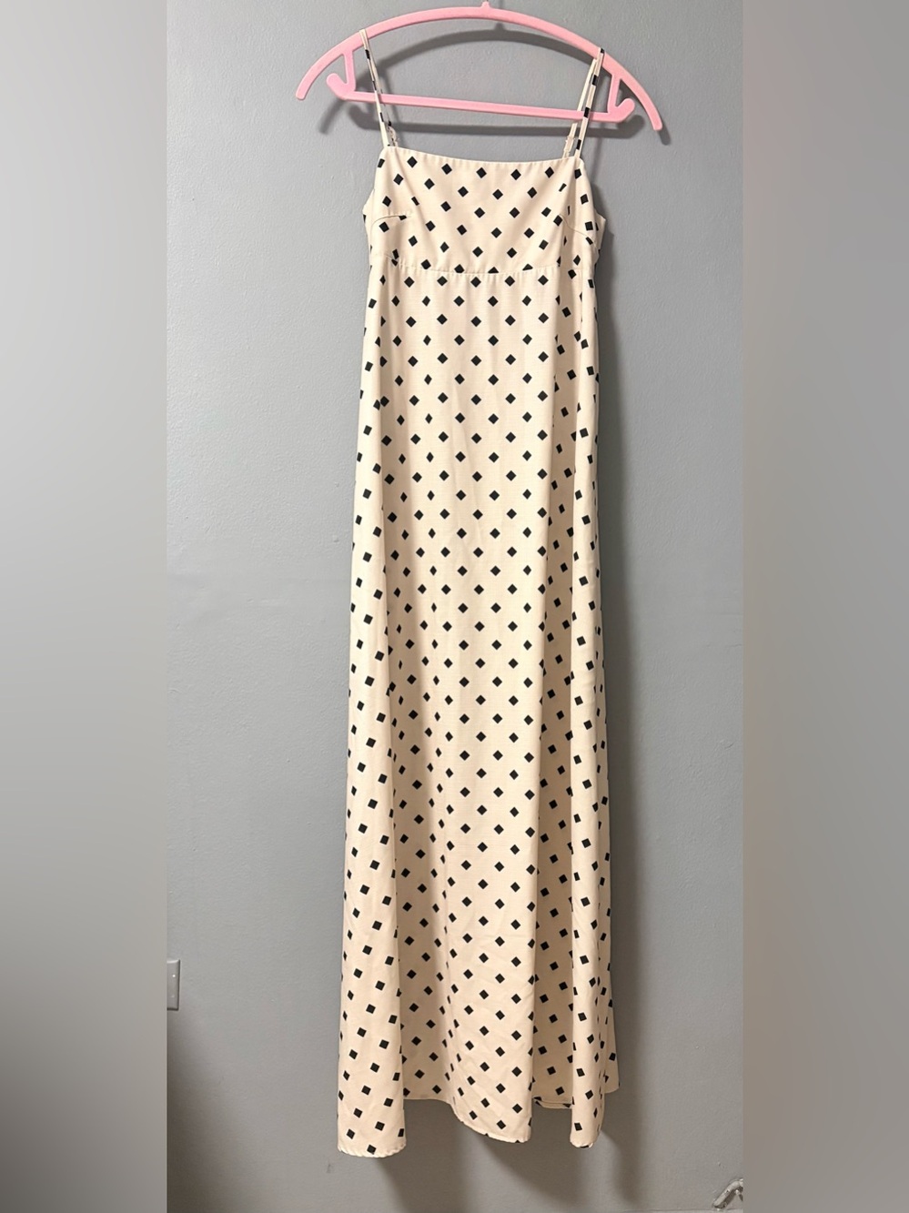 Commense Printed Adjustable Spaghetti Strap Long Maxi Dress. Size Small - Picture 4 of 12